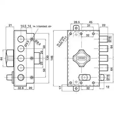 SERRURE HAUTE SÉCURITÉ 1715 POTENT POTENT - 2
