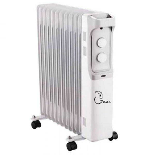 RADIATEUR BAIN D'HUILE 9 ÉLÉMENTS 2000W COALA