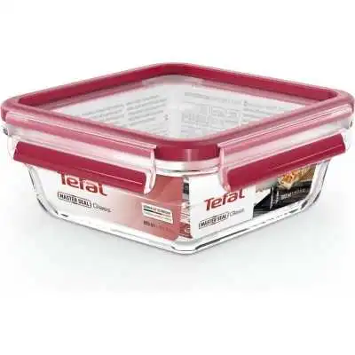 BOITE ALIMENTAIRE CARRÉ EN VERRE MASTERSEAL 0.8L TEFAL TEFAL - 1