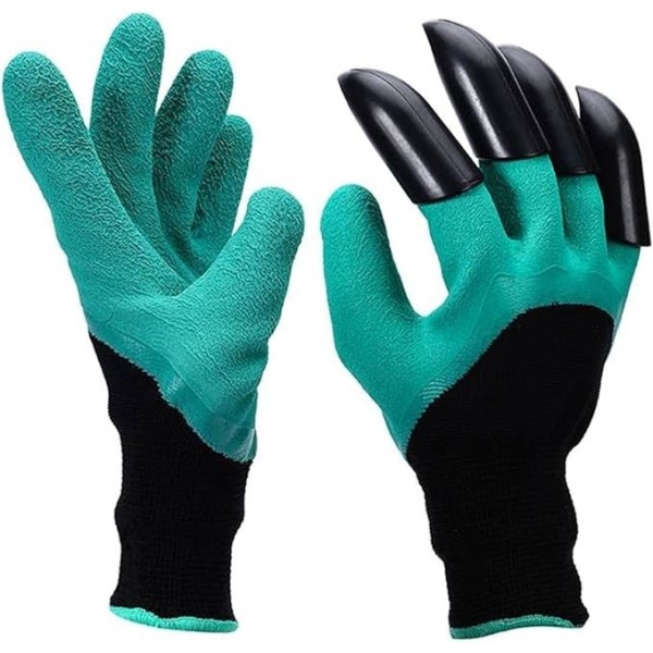 GANTS DE JARDIN AVEC GRIFFES EN PLASTIQUE NAERTUSI