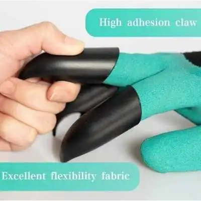 GANTS DE JARDIN AVEC GRIFFES EN PLASTIQUE NAERTUSI  - 8