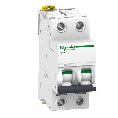 DISJONCTEUR MODULAIRE IC60N 2 PÔLES 20A SCHNEIDER SCHNEIDER - 1