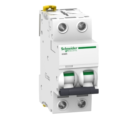 DISJONCTEUR MODULAIRE IC60N 2POLES 20A SCHNEIDER SCHNEIDER - 1