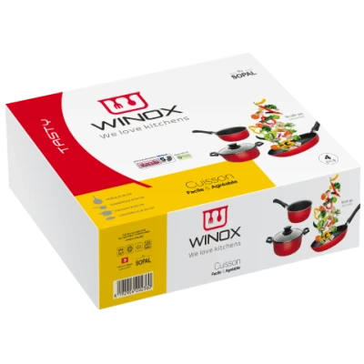 BATTERIE DE CUISINE 4 PIÈCES TASTY WINOX WINOX - 2