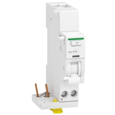 BLOC DIFFÉRENTIEL VIGI 1P+N 25A 30mA TYPE AC SCHNEIDER SCHNEIDER - 1