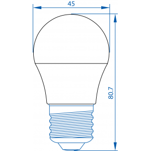 LAMPE LED SHÉRIQUE 5W E27 LUMIÉRE BLANCHE ECO’NIS FAWANIS FAWANIS - 2