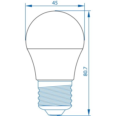 LAMPE LED SHÉRIQUE 5W E27 LUMIÉRE BLANCHE ECO’NIS FAWANIS FAWANIS - 2