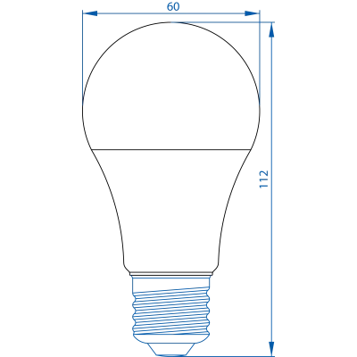 LAMPE LED STANDARD 10W E27 LUMIÈRE BLANCHE ECO’NIS FAWANIS FAWANIS - 2