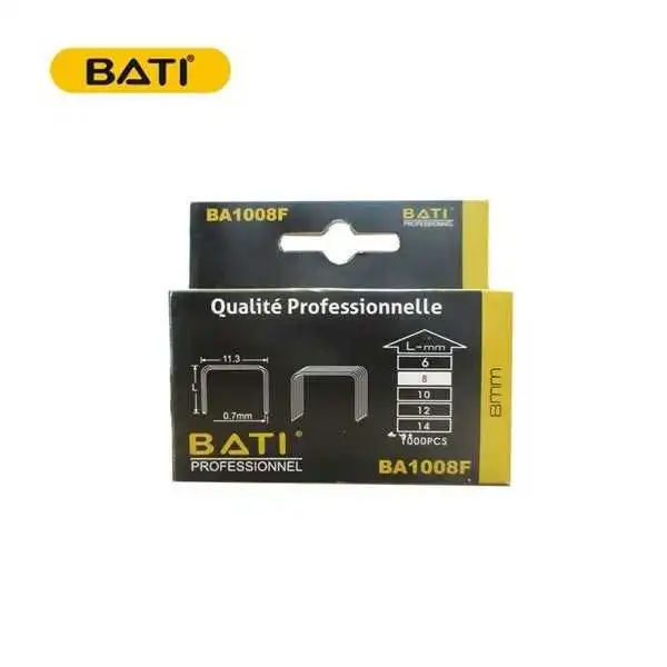 AGRAFE DE 8MM VX1008F 1000 PIÈCES BATI