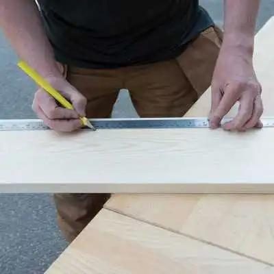 RÈGLET EN ACIER INOXYDABLE 1M  - 2