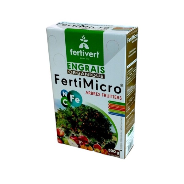 ENGRAIS ORGANIQUE FERTI MICRO 500G FERTIVERT