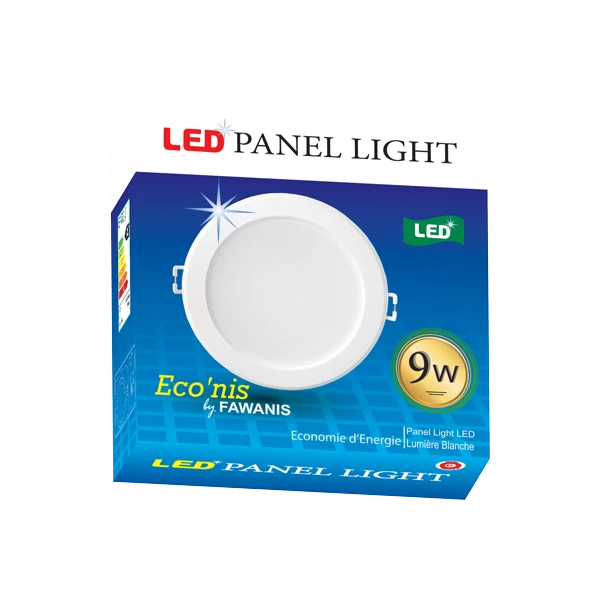 SPOT PANEL LED ENCASTRABLE ROND 9W LUMIÈRE BLANCHE ECO’NIS FAWANIS