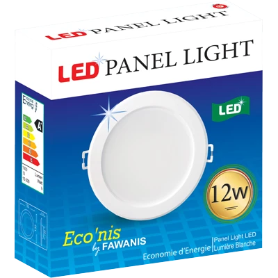 SPOT PANEL LED ENCASTRABLE ROND 12W LUMIÈRE BLANCHE ECO’NIS FAWANIS FAWANIS - 1