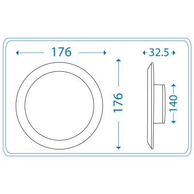 SPOT PANEL LED ENCASTRABLE ROND 18W LUMIÈRE BLANCHE ECO’NIS FAWANIS FAWANIS - 2