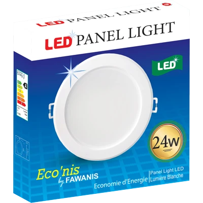 SPOT PANEL LED ENCASTRABLE ROND 24W LUMIÈRE BLANCHE ECO’NIS FAWANIS FAWANIS - 1