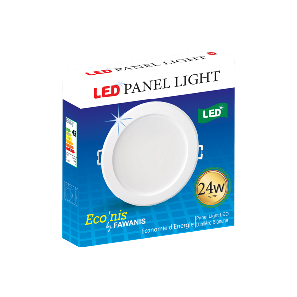 SPOT PANEL LED ENCASTRABLE ROND 24W LUMIÈRE BLANCHE ECO’NIS FAWANIS FAWANIS - 1