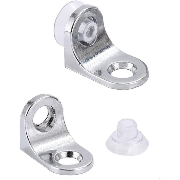 LOT DE 10 SUPPORTS ÉTAGÈRE AVEC BASE VENTOUSE