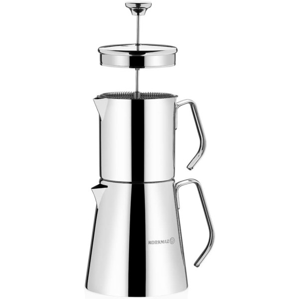 ENSEMBLE DE THÉIÈRE AQUA 0,9L / 1,5L INOX 18/10 KORKMAZ