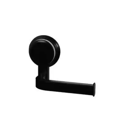 PORTE PAPIER TOILETTE VENTOUSE EN ABS NOIR EJIM EJIM - 1