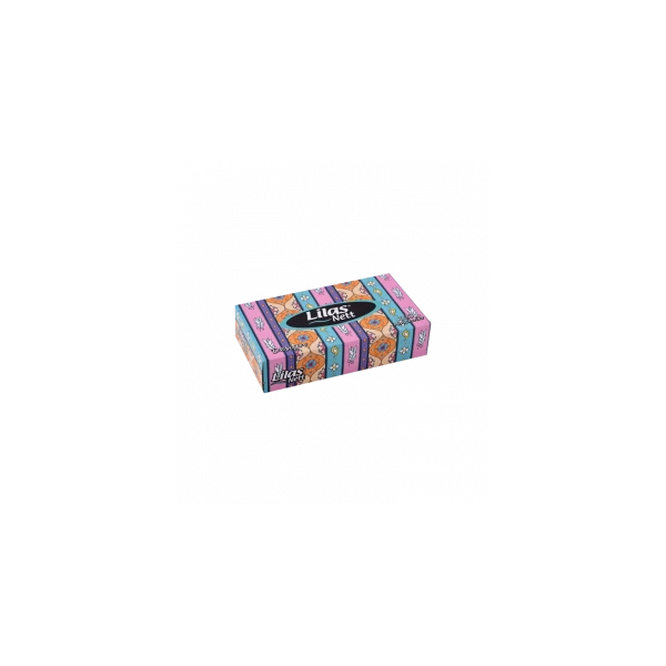 DISTRIBUTEUR DE MOUCHOIR DESIGN 100 PIÈCES LILAS