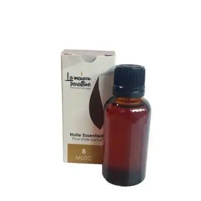 HUILE ESSENTIELLE 30ML MUSC LA MAISON PARAFFINE  - 1
