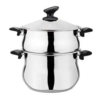 COUSCOUSSIER AVEC COUVERCLE 5L EN INOX 18/10 BONERA BONERA - 1