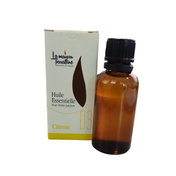 HUILE ESSENTIELLE 30ML CITRON LA MAISON PARAFFINE