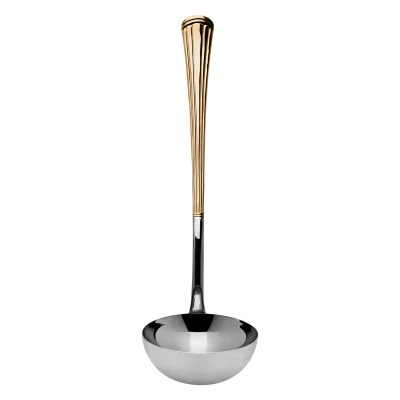 COFFRET EN BOIS DE 49 COUVERTS DE TABLE AMBRE GOLD WINOX WINOX - 6