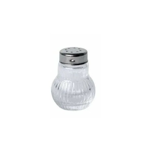 SALIÈRE OU POIVRIÈRE EN VERRE FACKELMANN