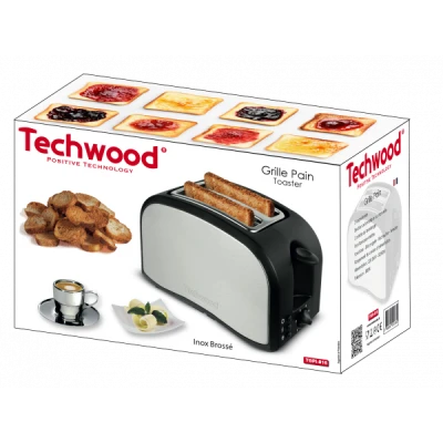 GRILLE PAIN INOX 800W TGPI-816 TECHWOOD TECHWOOD - 4