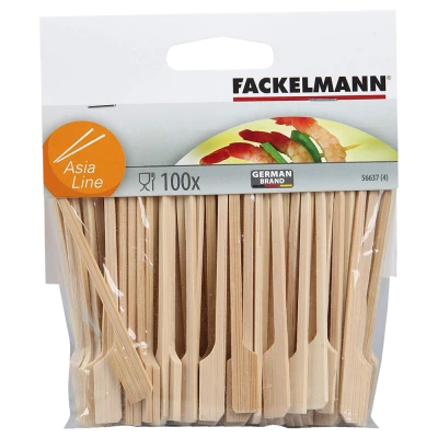 LOT DE 100 MINI BROCHETTES 9CM EN BAMBOU FACKELMANN FACKELMANN - 4 LOT DE 100 MINI BROCHETTES 9CM EN BAMBOU FACKELMANN FACKELMANN - 4