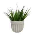 PLANTE ARTIFICIELLE 15CM, POT EN PLASTIQUE EVA  - 2