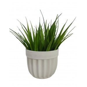 PLANTE ARTIFICIELLE 15CM, POT EN PLASTIQUE EVA  - 2