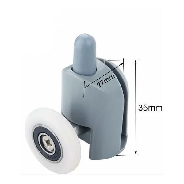 ROULETTE BAS POUR CABINE DE DOUCHE