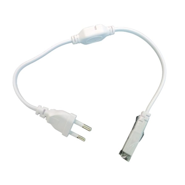 FICHE LED D'ALIMENTATION POUR RUBAN LED 220V 5050 FM