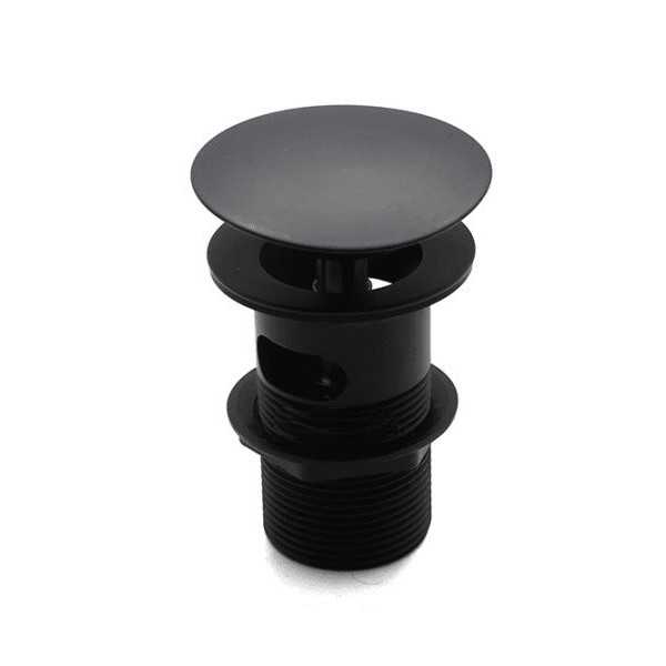 BONDE CLI-CLAC ROND Ø32 EN LAITON NOIR/MAT SAP