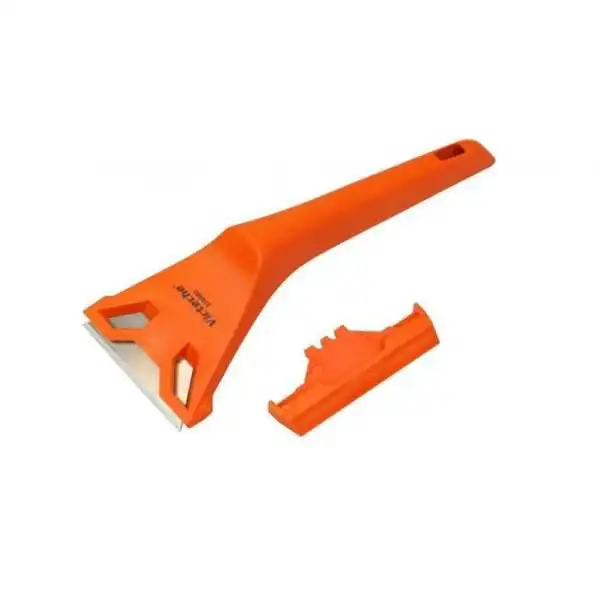 GRATTOIR À VITRE AVEC PROTECTEUR EN PLASTIQUE VICTECHE