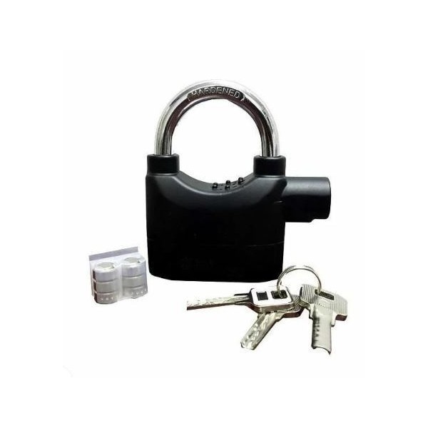 CADENAS ALARME AVEC SIRÈNE DE SÉCURITÉ