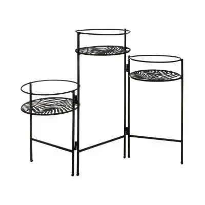 SET DE 3 PORTES PLANTES EN MÉTAL H49 CM ATMOSPHERA ATMOSPHERA - 1