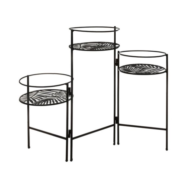 SET DE 3 PORTES PLANTES EN MÉTAL H49 CM ATMOSPHERA