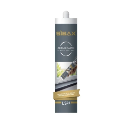 SILICONE ACRYLIQUE BLANC LS24 450G SIBAX SIBAX - 1