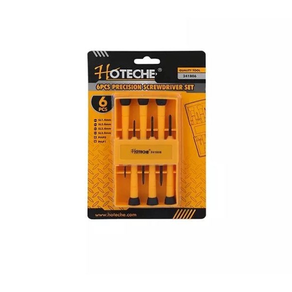 JEU DE 6 TOURNEVIS DE PRÉCISION 241806 HOTECHE