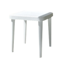 TABLE CARRÉE BLANCHE IBIZA 75*75CM SOFPINCE SOFPINCE - 1