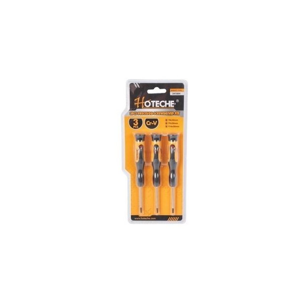 JEU DE 3 TOURNEVIS DE PRÉCISION T8/T9/T10 X 50 MM HOTECHE