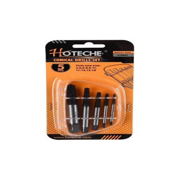 JEUX DE 5 EXTRACTEURS DE VIS HOTECHE