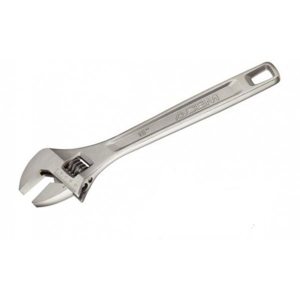 CLÉ À MOLETTE 15" L375MM ACEM