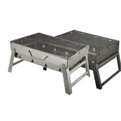 MINI BARBECUE PLIABLE RECTANGULAIRE À CHARBON 35*25CM - 1