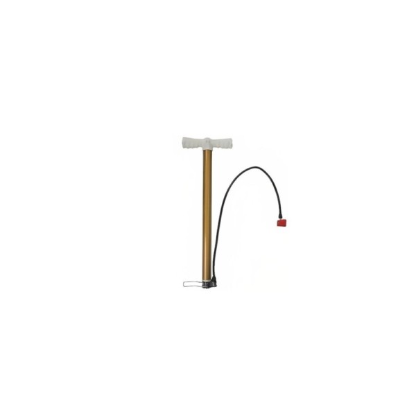 POMPE À AIR EN PLASTIQUE DOUBLE TÊTE AVEC EMBOUT 55CM