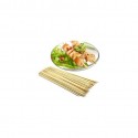 PAQUE DE 100 BROCHETTES EN BOIS 20CM PURELY NATURAL  - 1