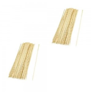 PAQUE DE 100 BROCHETTES EN BOIS 20CM PURELY NATURAL  - 4